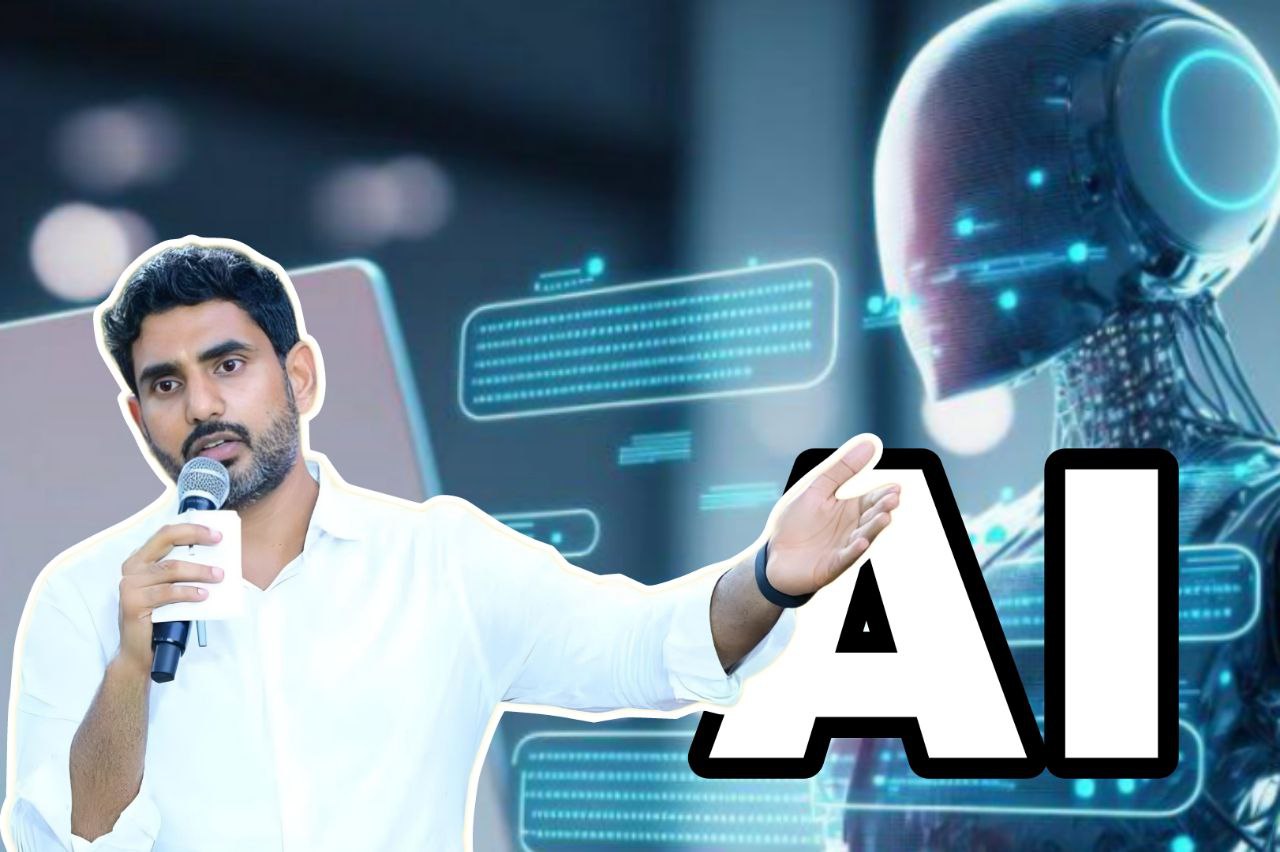 NAra Lokesh Agreement with Microsoft for Training in Artificial Intelligence